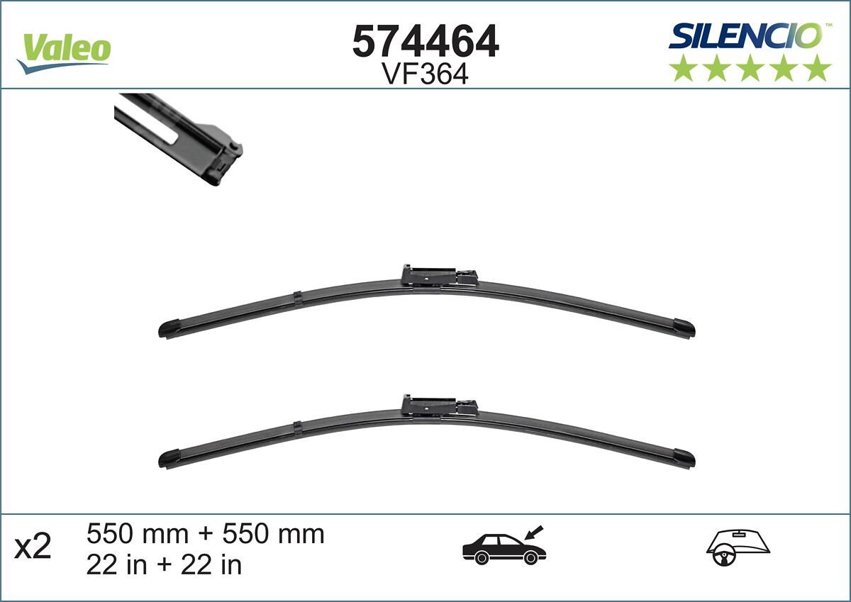 Lamela stergator 574464 VALEO